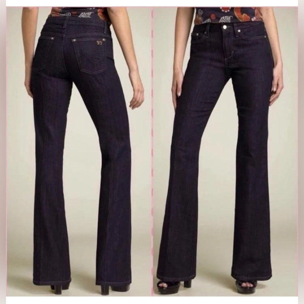 Joe's Jeans Muse Ryder Bootcut Dark Wash Denim Women's Size 28 Y2K Mid Rise Vtg